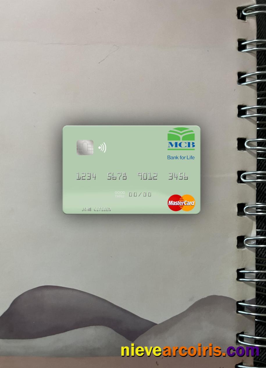 United Arab Emirates MCB Bank mastercard photolook